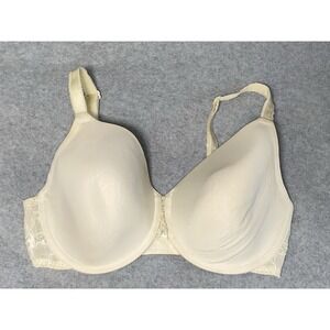 Wacoal Bra 34 DDD Needs Some TLC Beige Padded Underwire As Is